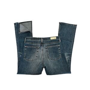 AG The Jodi High Rise Flare Jeans with Slit Hem size 26